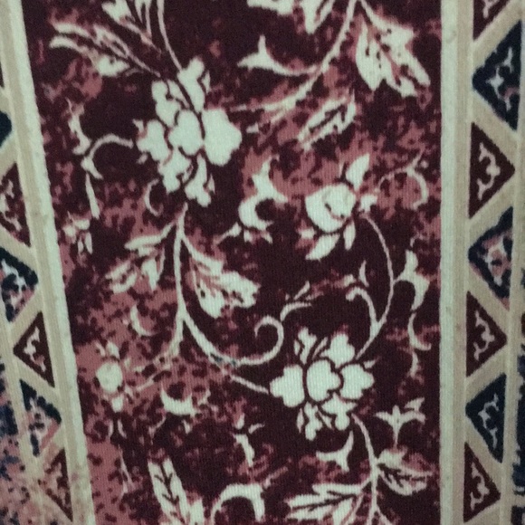 Lucky Brand Boho multi pattern long sleeve top - Picture 6 of 6